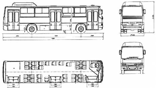 Ikarus C60 Original image dimensions 569 x 323px