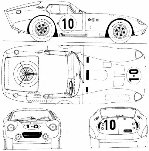 AC Cobra Daytona Coupe 1963 Original image dimensions 805 x 819px