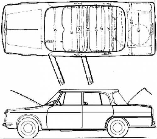 Alfa Romeo 2600 Berlina 1963 