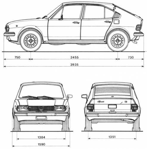 Alfa Romeo Alfasud Original image dimensions 910 x 922px