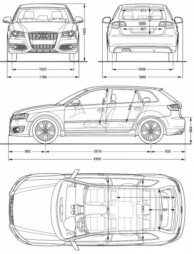 2009 Audi S3 Sportback. Audi S3 Sportback (2009)