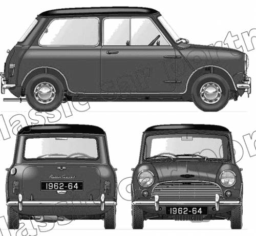 Austin Mini Cooper 997cc 1 1963 Original image dimensions 517 x 477px