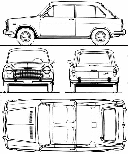 Autobianchi Primula 3Door 1964 Original image dimensions 791 x 949px