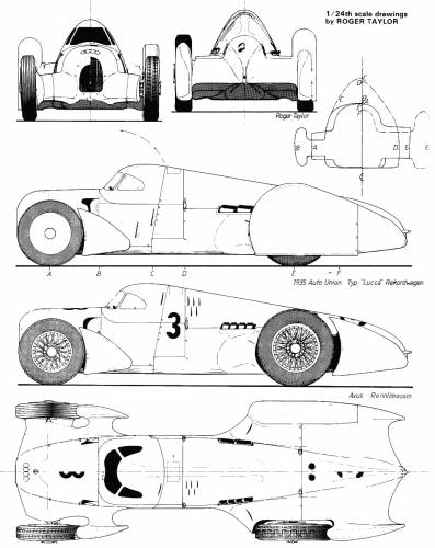 Auto Union Rekordwagen Original image dimensions 1000 x 1258px