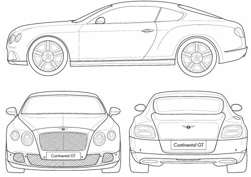 Bentley Continental GT Coupe 2011 Original image dimensions 1961 x 1389px