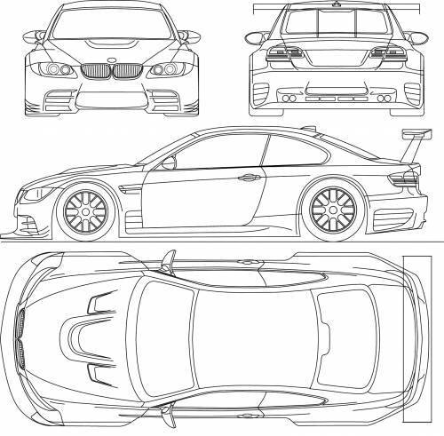 BMW M3 GTR E92 2008 Original image dimensions 1613 x 1584px