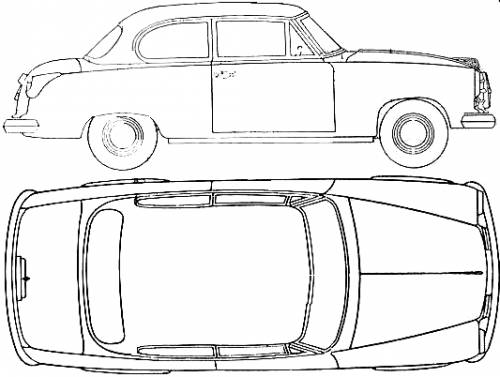 Borgward Isabella 1954 