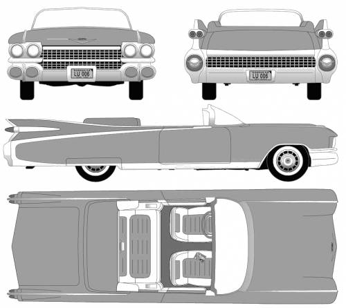 Cadillac Eldorado Biarritz Convertible 1959 