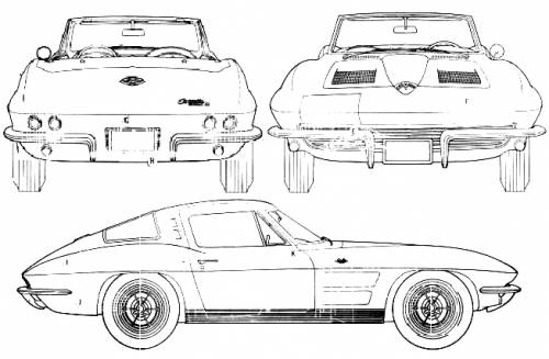 Chevrolet Corvette 1963 Original image dimensions 653 x 428px