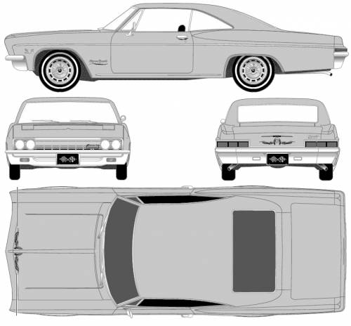 Chevrolet Impala SS Sport Coupe 1966 Original image dimensions 853 x 
