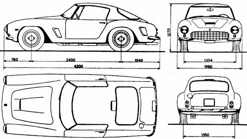 Ferrari 250 GT Berlinetta Spider 1960 Original image dimensions 2324 x