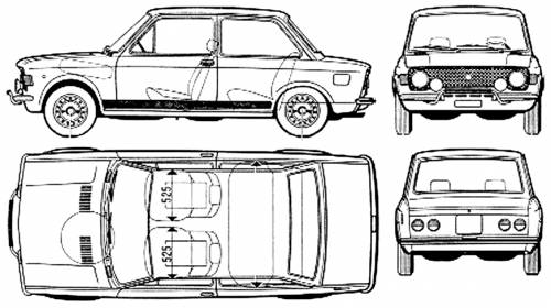 Fiat 128 2-Door Rally