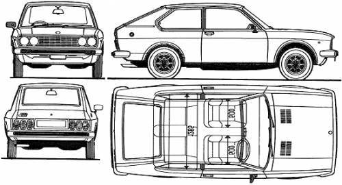Fiat 128 3P 1975 Original image dimensions 551 x 298px