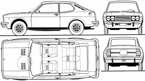 Fiat 128 SL Sport Coupe 1971 Original image dimensions 624 x 348px