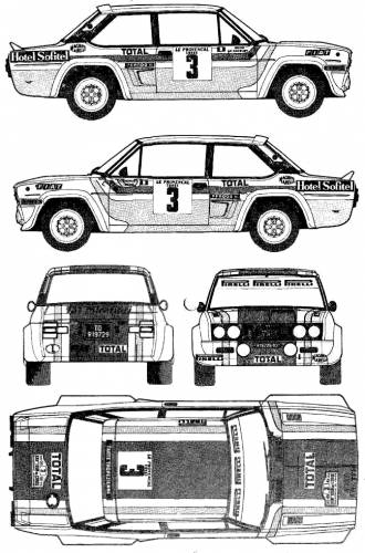 Fiat 131 Abarth Rallye