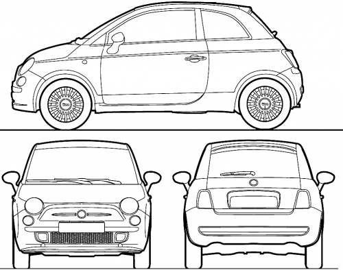 Fiat 500 2010 Original image dimensions 994 x 785px