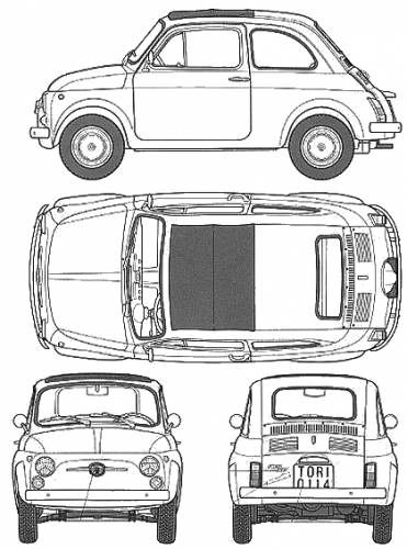 Fiat 500F Original image dimensions 420 x 566px
