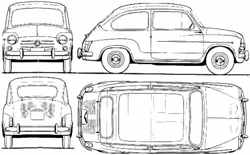 Fiat 600D 1964 Original image dimensions 559 x 346px