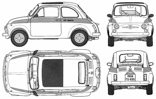 Fiat Abarth 695SS 1964 Original image dimensions 829 x 530px