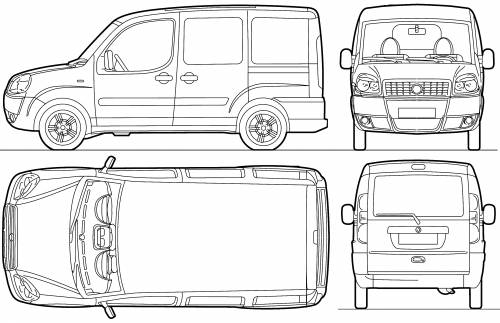 Fiat Doblo 2010 Original image dimensions 2859 x 1851px