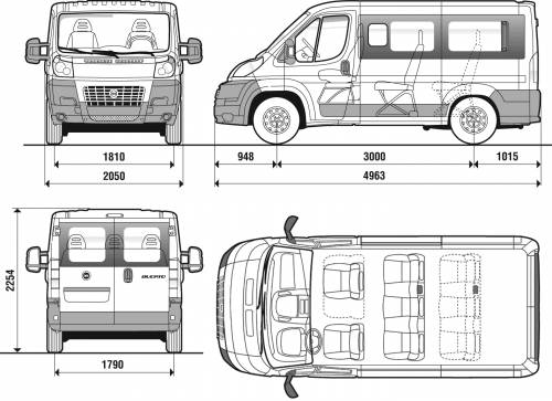 Fiat Ducato Combi 2007 Original image dimensions 1425 x 1035px