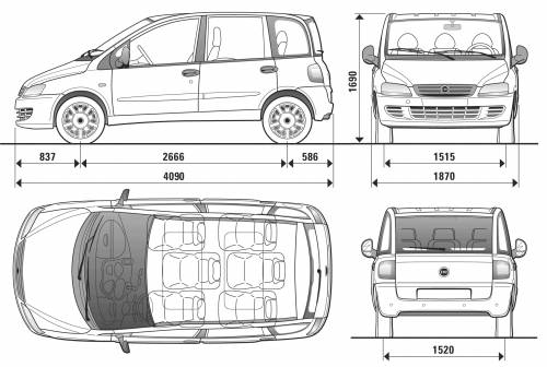 Fiat Multipla 2007 Original image dimensions 1924 x 1293px