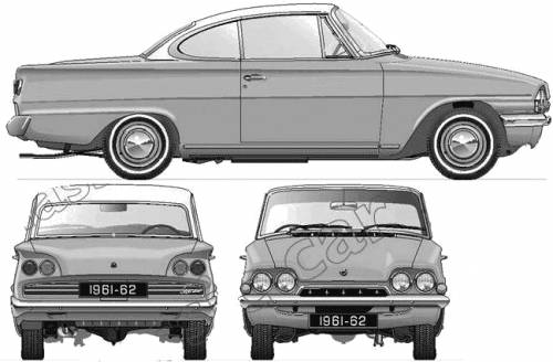 Ford Consul Capri 109E 1961 Original image dimensions 649 x 426px