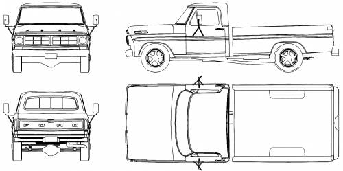 Ford F150 Pickup 1978 Original image dimensions 1861 x 929px