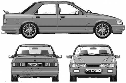 Ford Sierra Sapphire Cosworth 4x4 Original image dimensions 631 x 414px