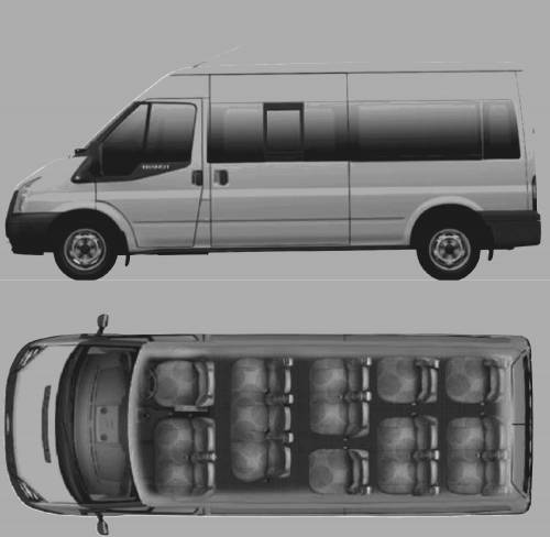 Ford Transit Minibus 15Seat Original image dimensions 1500 x 1466px