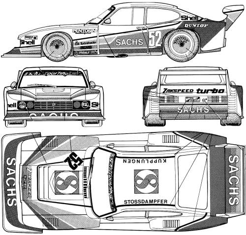 Zakspeed Ford I Original image dimensions 1000 x 958px