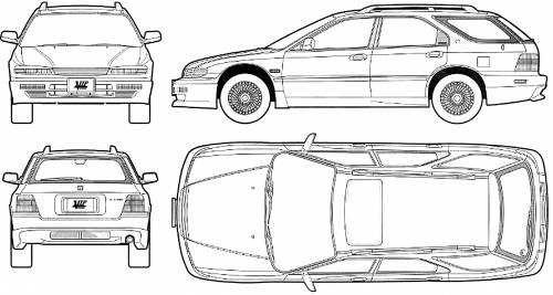 Honda Accord Wagon (1996) Original image dimensions: 1689 x 905px