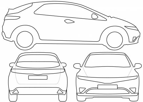 Honda Civic 5Door 2006 Original image dimensions 1936 x 1381px