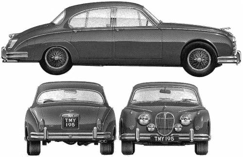 Jaguar Mark II Saloon 1959 Original image dimensions 804 x 522px