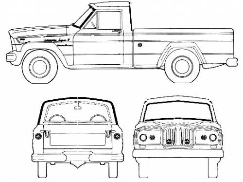 Jeep Gladiator 1965 Original image dimensions 541 x 405px