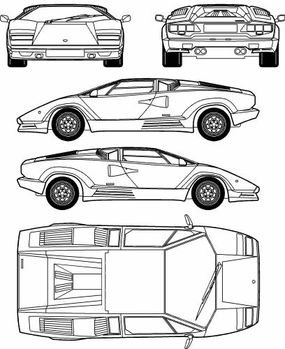 Lamborghini Countach 5000S Original image dimensions 1921 x 2351px