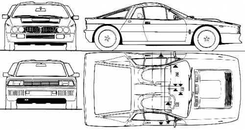 Black Ops Tomahawk Replica. Lancia 037 Replica.