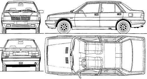 Lancia Prisma 4WD 1991 Original image dimensions 1885 x 1013px