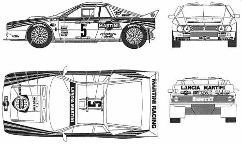 Lancia Rally 037 Martini