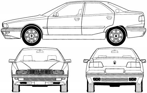 Maserati Quattroporte IV 1994 Original image dimensions 1500 x 953px