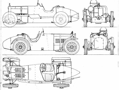 MG Magnette K3 11L GP 1934 Original image dimensions 1376 x 1041px