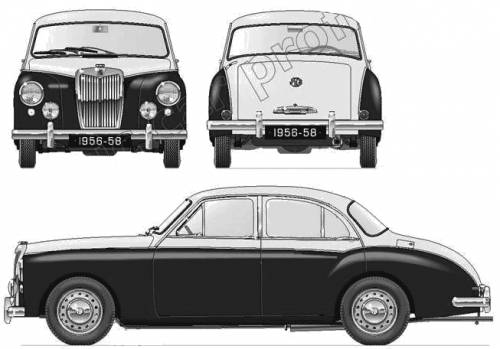 MG Magnette ZB 1956 Original image dimensions 653 x 456px