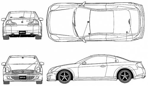 Nissan skyline r35 blueprint #4