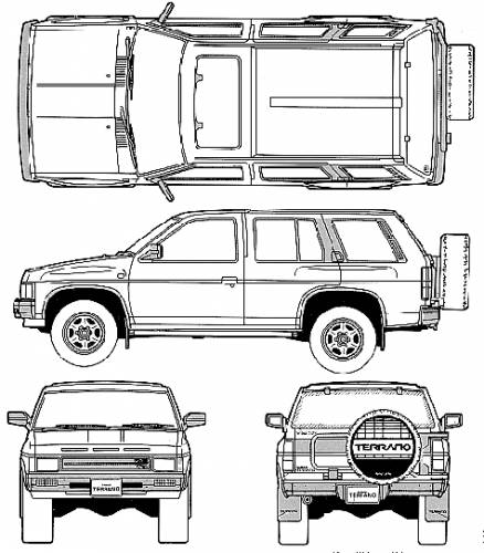Nissan Terrano Pathfinder R3M (1991)