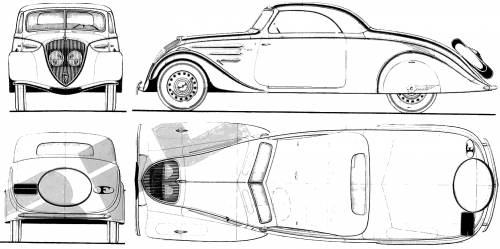 Peugeot 402 Eclipse 1935 Original image dimensions 1501 x 749px