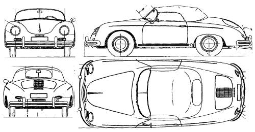 Porsche 356 B Speedster Original image dimensions 1000 x 520px