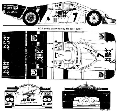 Porsche 956 B Original image dimensions 1000 x 944px