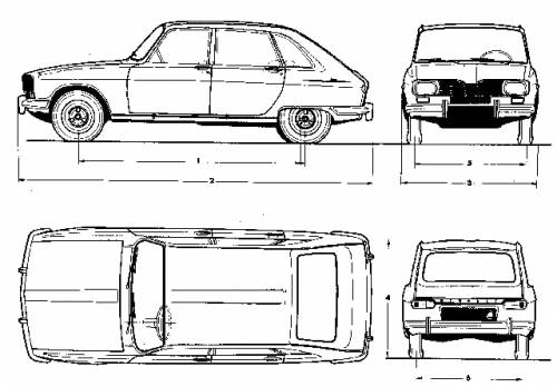 Renault 16 Original image dimensions 640 x 446px