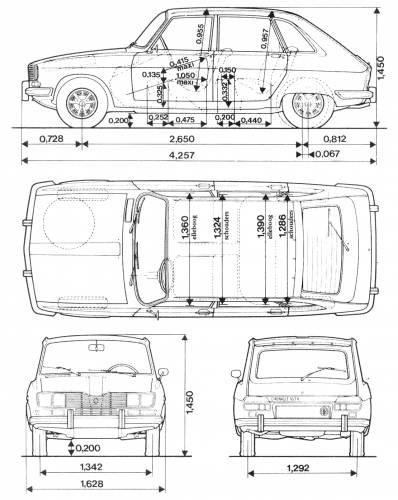 Renault 16 TXA Original image dimensions 1110 x 1394px