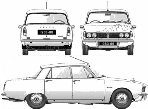 Rover P6 2000 1963 Original image dimensions 675 x 498px